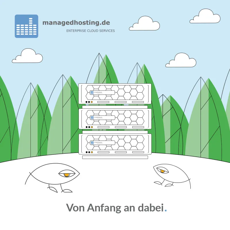 managedhosting.de - Von Anfang an dabei. (© managedhosting.de GmbH)