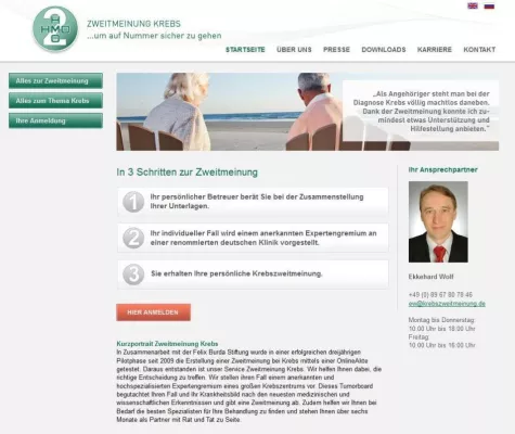 krebszweitmeinung.de: Kooperation mit BKK RWE Bild: krebszweitmeinung.de: Kooperation mit BKK RWE