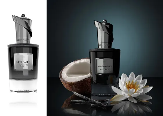 Bild: Sonne. Haut. Playmate, das neue Extrait von Mind Games Fragrances.