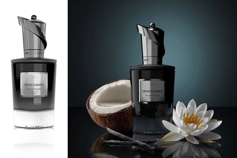 Sonne. Haut. Playmate, das neue Extrait von Mind Games Fragrances. Bild: Sonne. Haut. Playmate, das neue Extrait von Mind Games Fragrances.