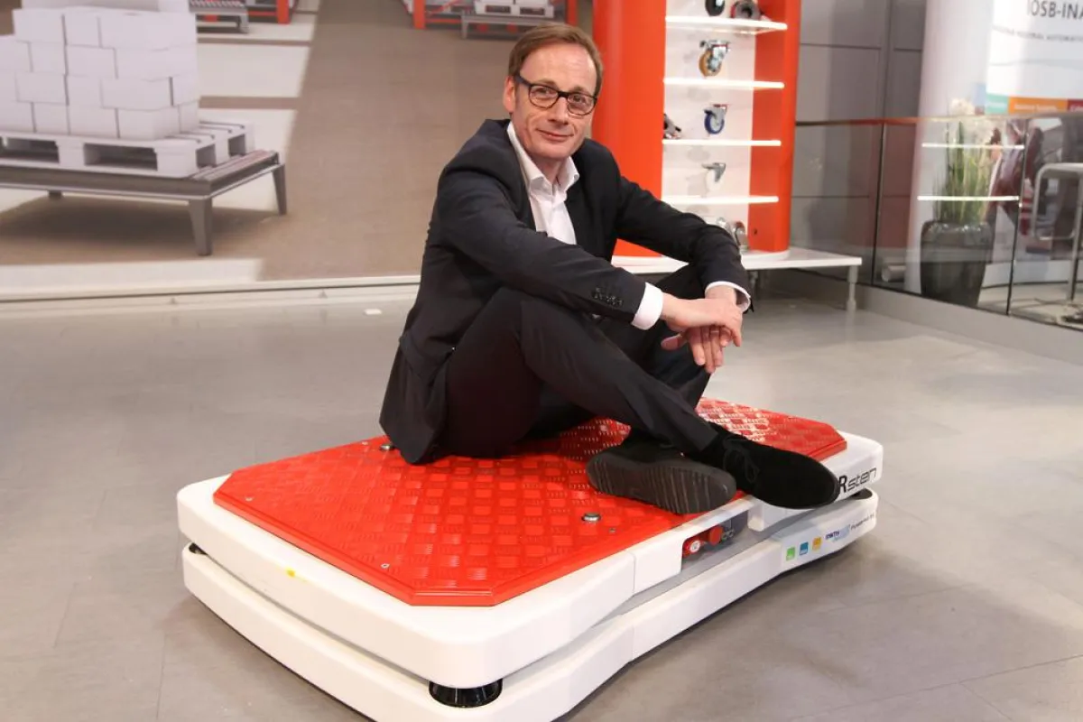 Die Optik von TORsten war TORWEGGE-CEO Uwe Schildheuer und seinem Team wichtig. (Foto: Huber-Verlag)