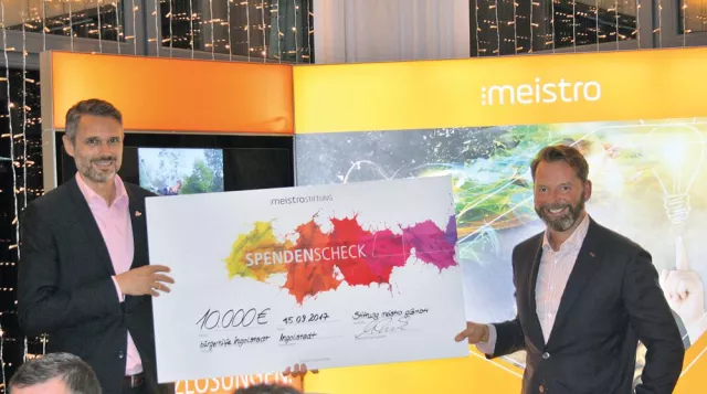 Bild: meistro Stiftung sammelt bei Charity-Golf-Cup 10.000 Euro für die Bürgerhilfe Ingolstadt e.V.