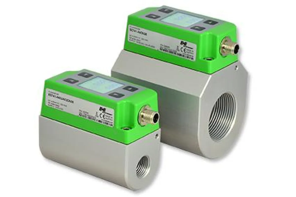 Mit dem EE741 Durchflussmesser kann der Druckluftverbrauch exakt gemessen und überwacht werden.