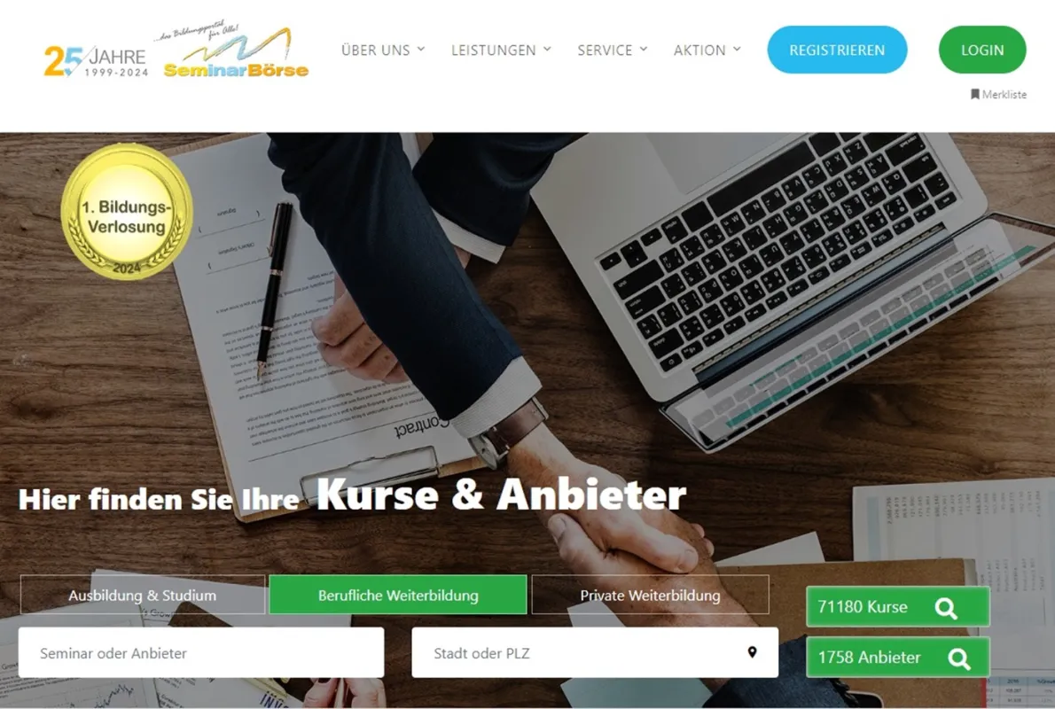 Homepage der Seminarboerse