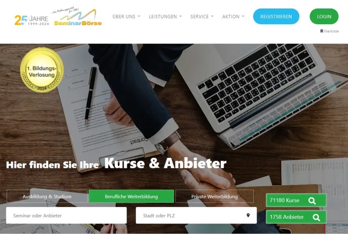 25 Jahre Seminarbörse.de - ein Vierteljahrhundert Innovation in der Bildung Bild: 25 Jahre Seminarbörse.de - ein Vierteljahrhundert Innovation in der Bildung