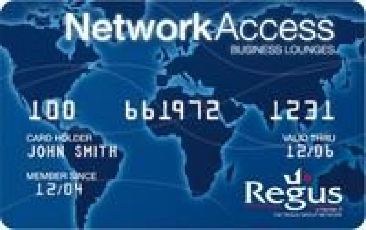 Regus Network Access Card
