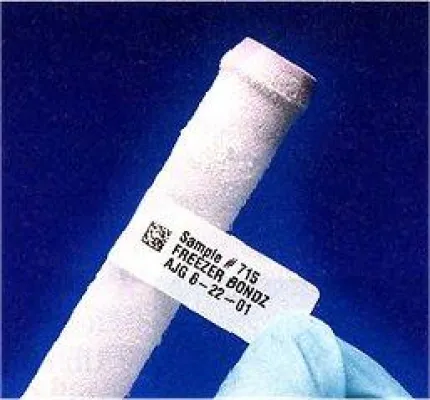 Bild: Laboretiketten für tiefkalte und vereiste Laborproben