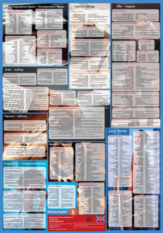 Neu: Poster Business-English