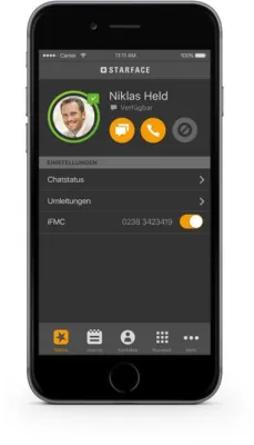 Bild: High-End-Komforttelefonie für unterwegs: Neue STARFACE Mobile Clients für iPhone und Android