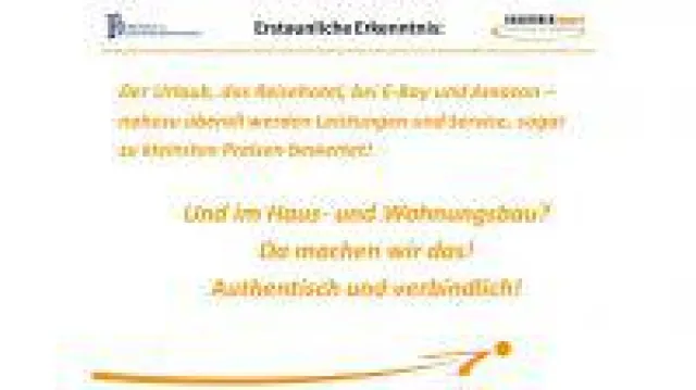 Wie aus normalen Bauunternehmen Qualitätsführer ihrer Region werden. Bild: Wie aus normalen Bauunternehmen Qualitätsführer ihrer Region werden.