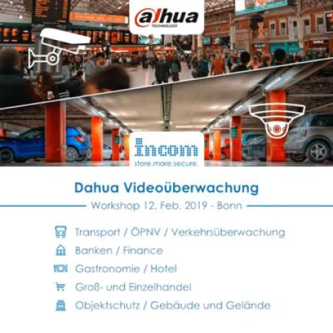 Bild: Dahua Workshop bei INCOM