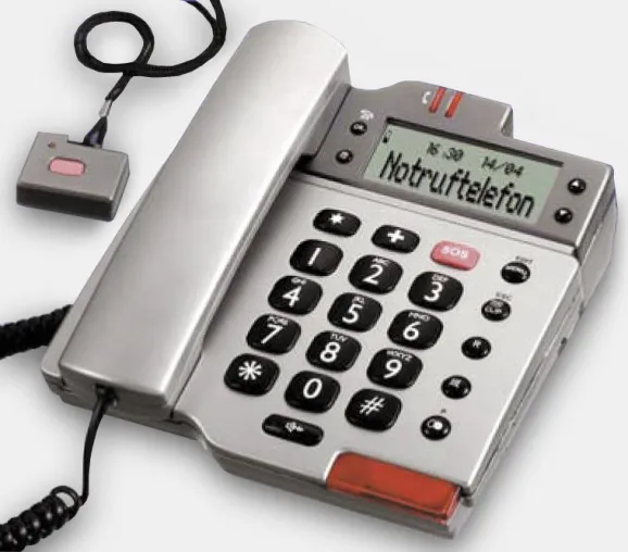 Hilfe holen auf Knopfdruck - Allein lebende und deren Angehörige aufgepasst Bild: Hilfe holen auf Knopfdruck - Allein lebende und deren Angehörige aufgepasst