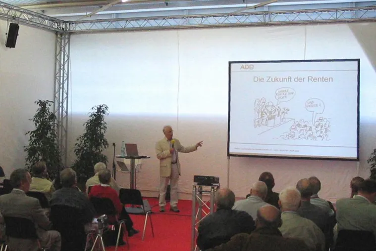 Bild: ADG erfolgreich auf der größten deutschen Messe für alle ab 50