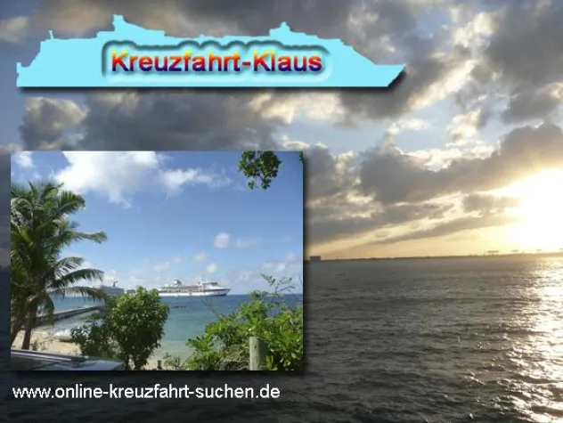 Bild: Eine Kreuzfahrt online buchen?