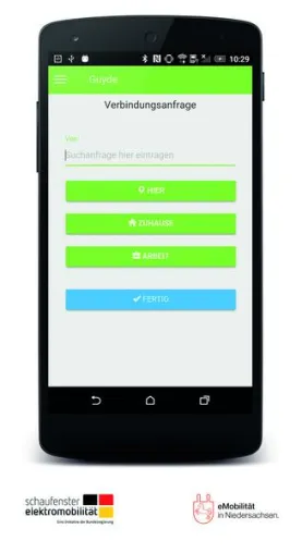 Bild: Elektromobil ans Ziel - kundenorientierte Mobilität von c4c