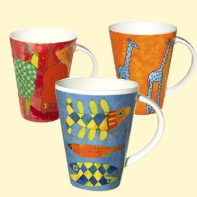 Bild: Schöne Geschenkidee - Tiermotiv-Tassen mit symbolischer Bedeutung