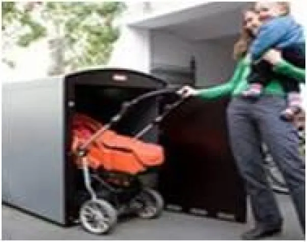 Berliner Erfindung bietet Schutz vor Diebstahl von Kinderwagen und  Feuerteufeln in Hausfluren