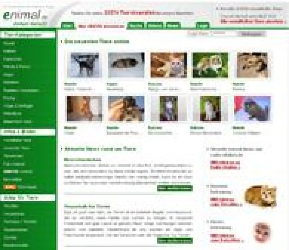 Enimal.de - Einfach tierisch!