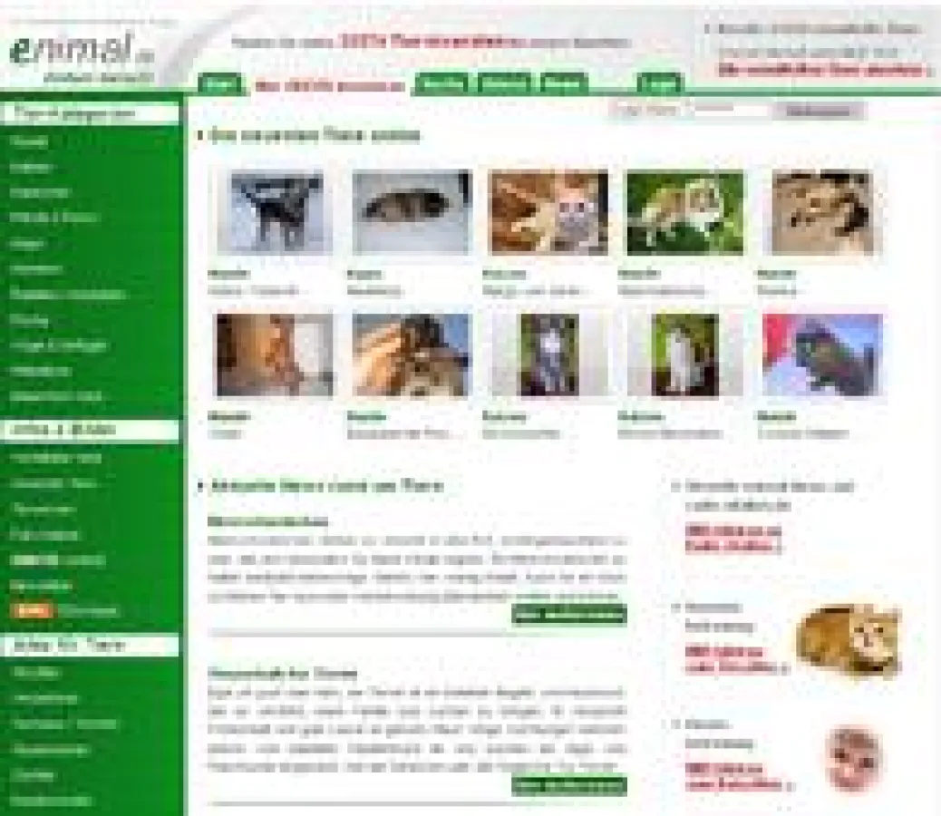 Enimal.de - Einfach tierisch!