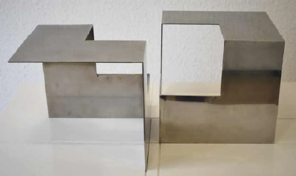 Plastik/ Edelstahl  2.1971 von Hermann Brühl