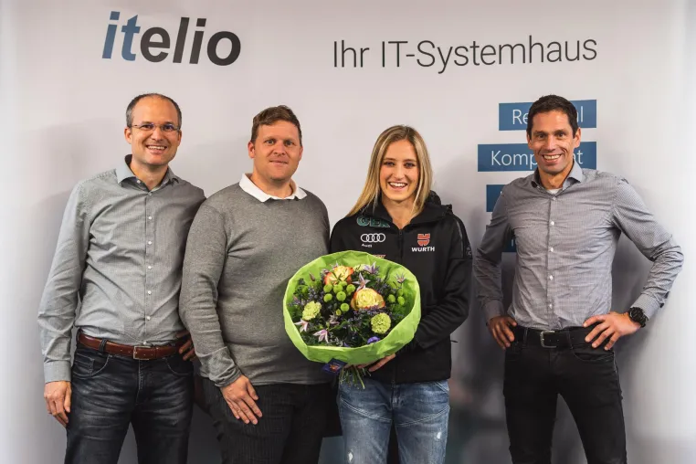 Erfolg im Visier: itelio GmbH übernimmt Sponsorenschaft für Weltcup-Biathletin Anna Weidel Bild: Erfolg im Visier: itelio GmbH übernimmt Sponsorenschaft für Weltcup-Biathletin Anna Weidel