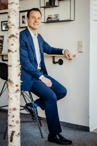 Bild: Florian Bauer und sein "Full Service für Vermieter"