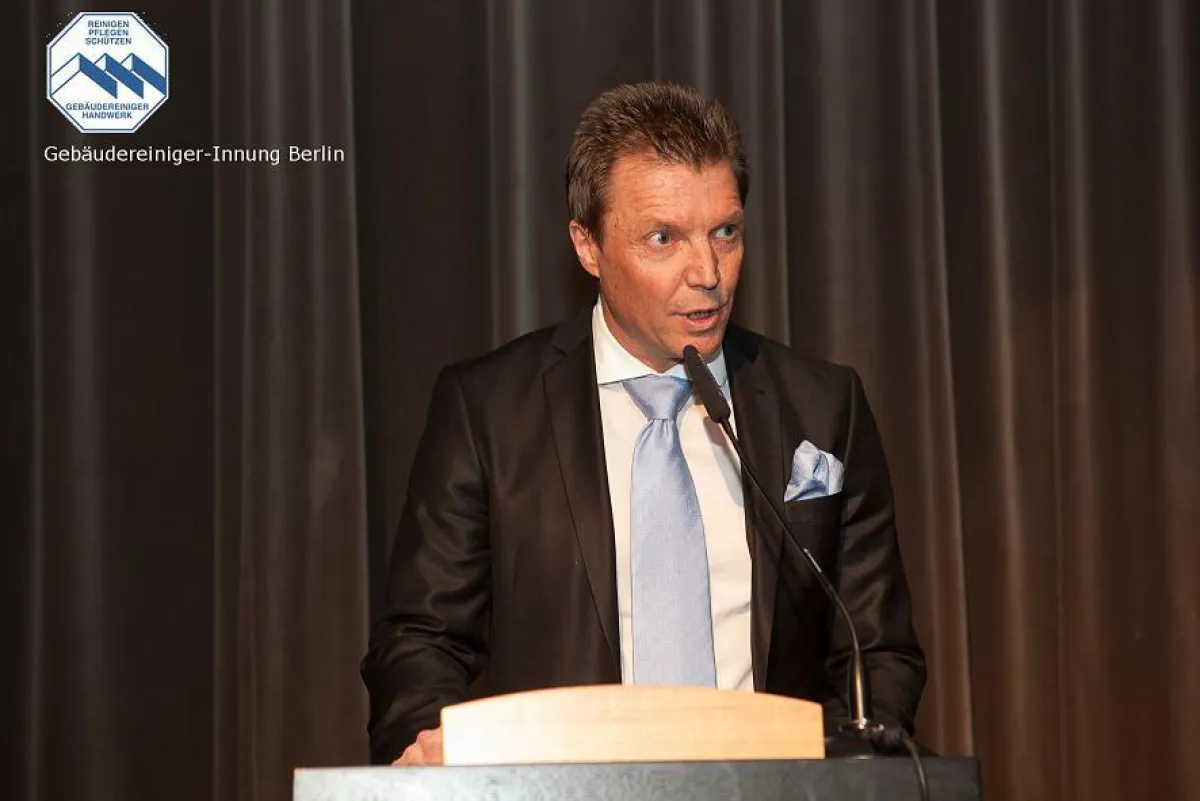 Olaf Bande Obermeister der Gebäudereiniger-Innung Berlin