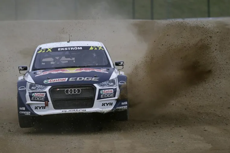 Bild: FIA World Rallycross Weltmeisterschaft: Fahrwerksspezialist KYB sponsert EKS Team