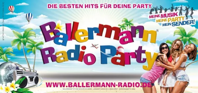 Bild: Das Original in neuem Outfit: Ballermann® Radio hat neue Partybühne kreiert