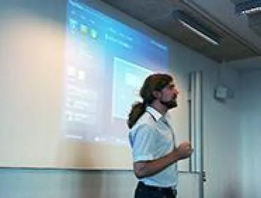 Bild: Centigrade Mitarbeiter erhalten Best Session Award der Usability Professionals 2009 in Berlin