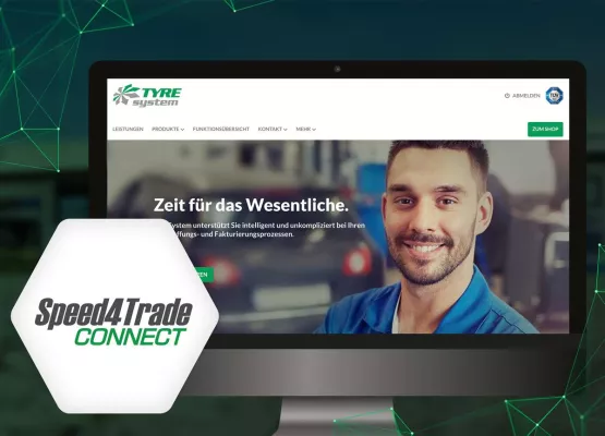 Bild: Speed4Trade integriert Tyresystem: Lieferanten können automatisiert über Online-Großhandelspartner verkaufen