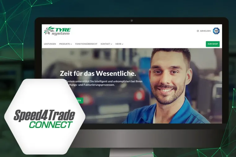 Bild: Speed4Trade integriert Tyresystem: Lieferanten können automatisiert über Online-Großhandelspartner verkaufen