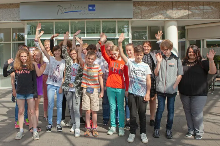 Bild: Schüler-Projekttage im Radisson Blu Hotel, Dortmund