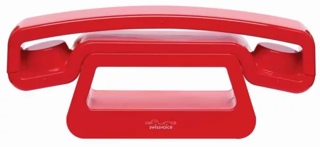 Jeder wie er mag, edel oder knallig: Swissvoice ePure Bild: Jeder wie er mag, edel oder knallig: Swissvoice ePure