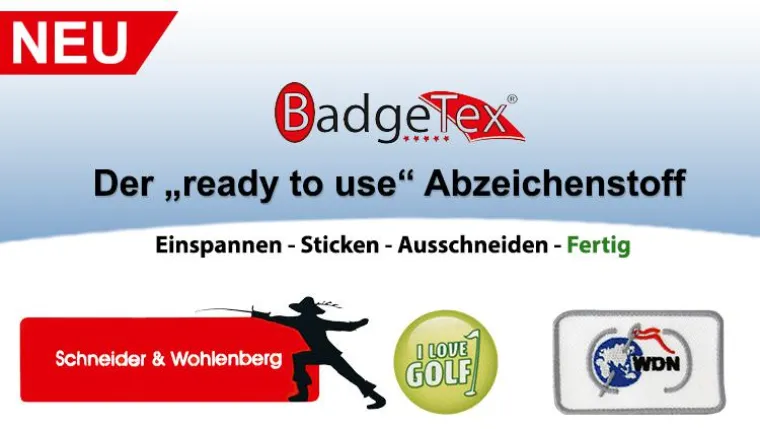 Bild: BadgeTex - der ready to use Abzeichenstoff