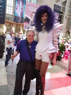 Messe Venus 2022 - Comeback der Blindenführung Bild: Messe Venus 2022 - Comeback der Blindenführung