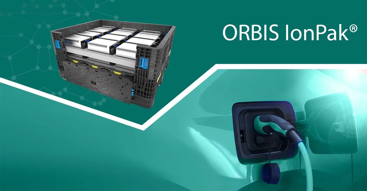 Lithium-Ionen-Batterien sicher, kosteneffizient und nachhaltig transportieren ? mit dem ORBIS IonPak