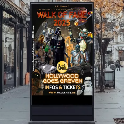 Bild: Hollywood-Feeling in Greven: Charity-Event "Walk of Fame 2025" am 5. und 6. April