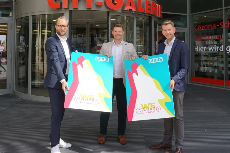 City-Galerie Wolfsburg ist Partner der WeCard Bild: City-Galerie Wolfsburg ist Partner der WeCard