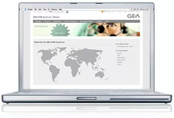 Bild: GEA PHE Systems stellt internationale Weichen im Internet