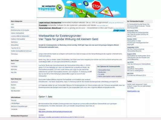 Bild: Wie finden Existenzgründer kostengünstige Werbeartikel? Der Werbeartikel Insider zeigt vier Strategien auf