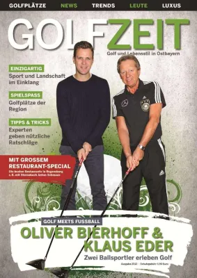 Bild: Gutes Spiel mit der 2. Ausgabe der „GolfZeit“ des Mittelbayerischen Verlages