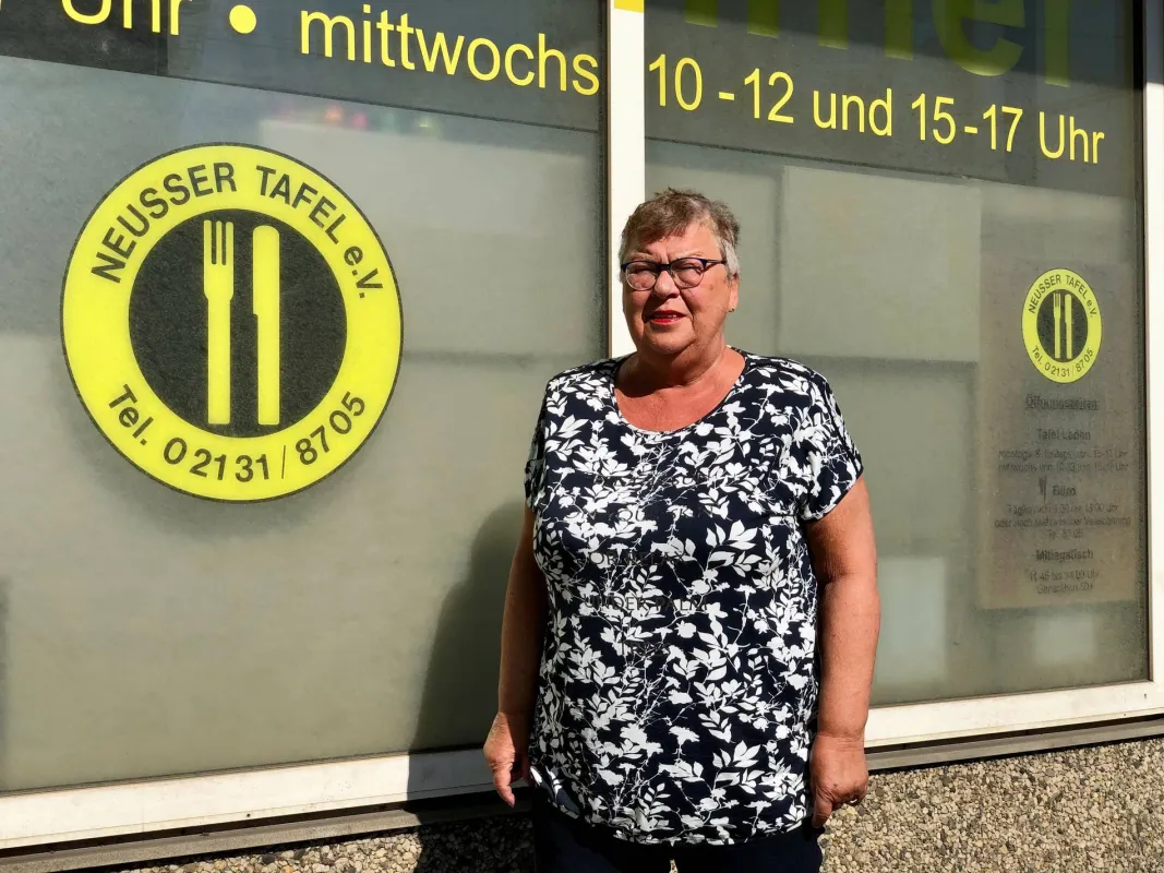 Rebecca  Schuh: Gründerin der Neusser Tafel  (© Neusser Tafel e.V.)