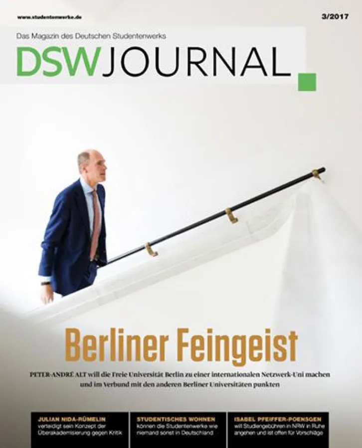 Cover DSW-Journal 3/2017 (Deutsches Studentenwerk)
