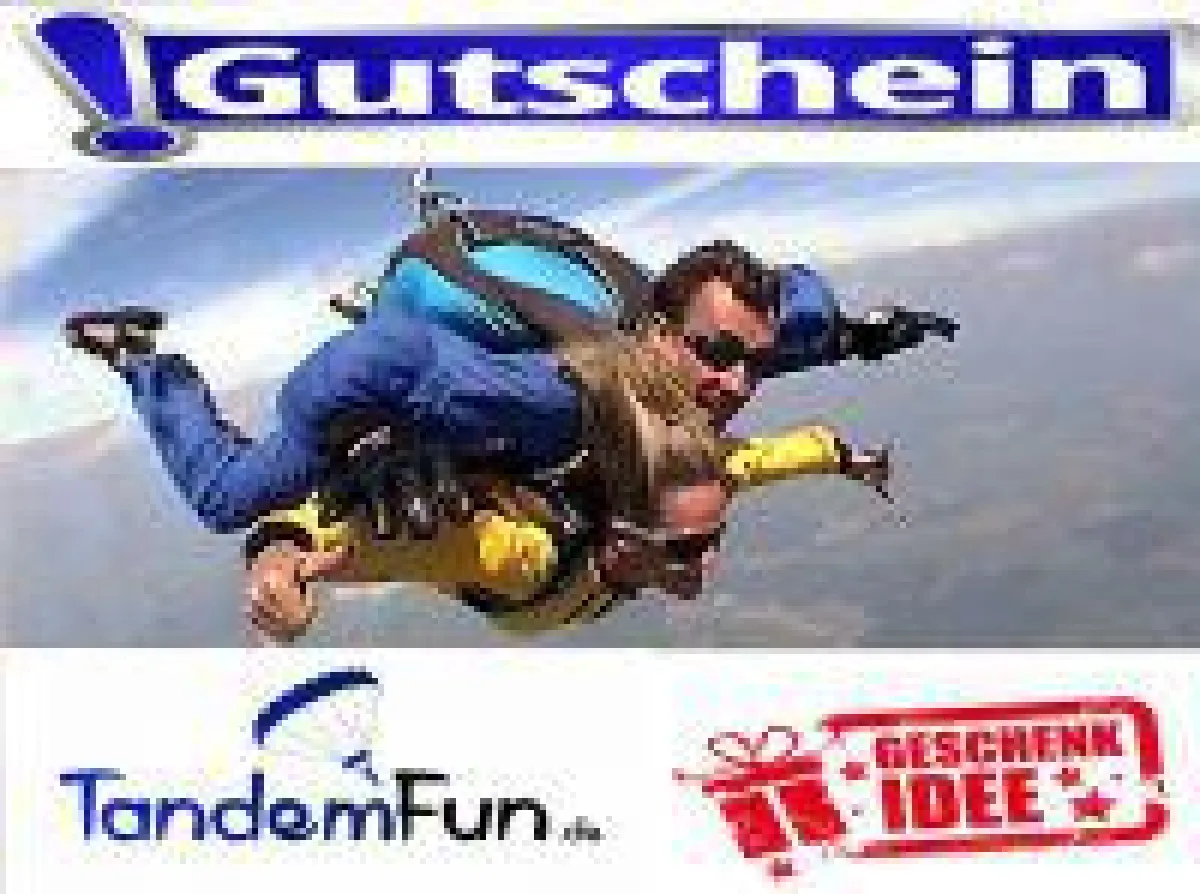 Fallschirmspringen mit Tandemfun Bayern
