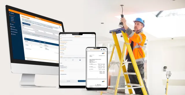 Bild: Digital statt Zettelwirtschaft: ADDIGO bei Dresdner Elektrobetrieb im Praxistest