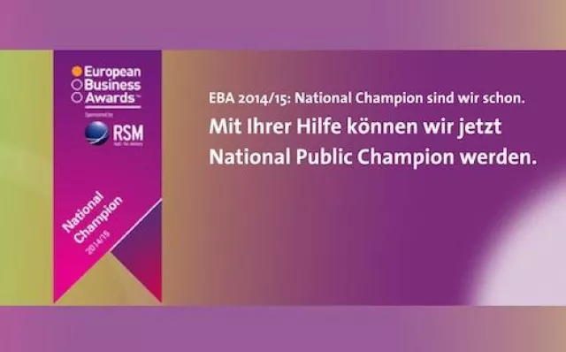 Bild: European Business Awards 2014/2015: Micromata kann mit Ihrer Hilfe National Public Champion werden
