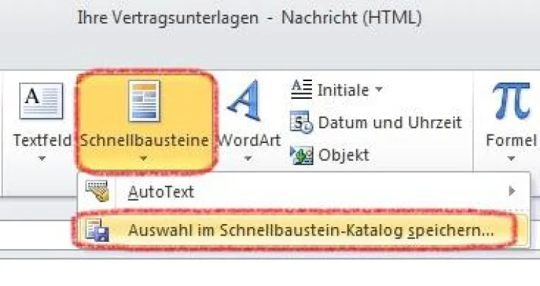 Wie arbeite ich in Outlook mit eigenen Textbausteinen? - Der QualityHosting Outlook-Tipp Bild: Wie arbeite ich in Outlook mit eigenen Textbausteinen? - Der QualityHosting Outlook-Tipp
