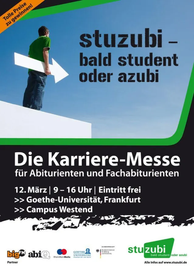 Karrieremesse stuzubi-bald student oder azubi in Frankfurt