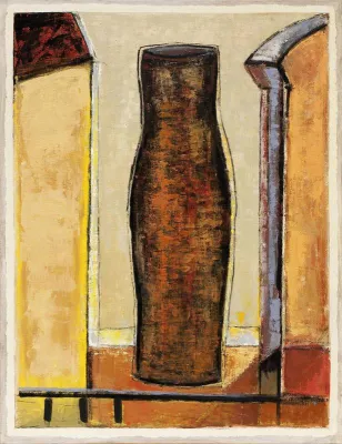 Bild: Karin Sakrowski: “Zeitvermessung” | Kopfbilder ?• Malerei | Ausstellung in der Galerie Pankow